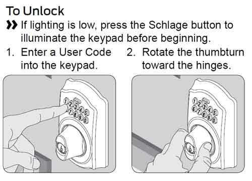 Help! The Schlage Button Unlocks my Door! How to Fix a Schlage